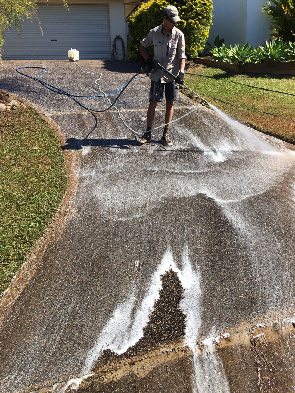 Driveways, Carparks & Synthetic Surfaces • Master Blaster Pressure Cleaning